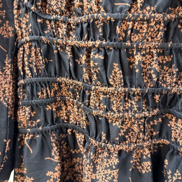 Rebecca Taylor Arden Blouson Sleeve Dress 💕 - Picture 7 of 8